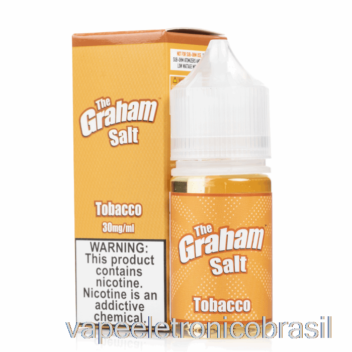 Vape Recarregável Tabaco Salt - The Graham - Mamasan E-liquid - 30ml 50mg